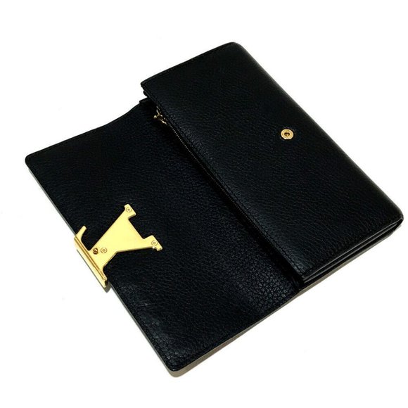 LOUIS VUITTON Taurillon Clemence Portefeuille - Capsine Wallet - Picture 2 of 9